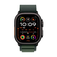 Apple Watch Ultra 2 | 49mm (Titanio negro, Correa Alpine verde oscuro) Talla M - Miniatura 2