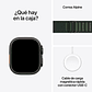 Apple Watch Ultra 2 | 49mm (Titanio negro, Correa Alpine verde oscuro) Talla M - Miniatura 6