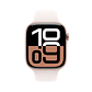Apple Watch S10 GPS | 46mm (Aluminio Rose Gold, Correa Light Blush Sport) Talla M/L - Miniatura 2