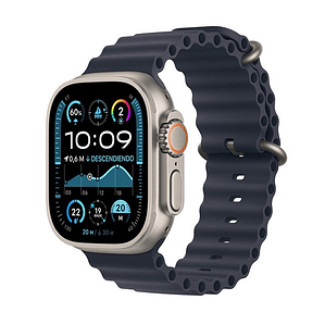Apple Watch Ultra 2 | 49mm (Titanio natural, Correa Navy Ocean)