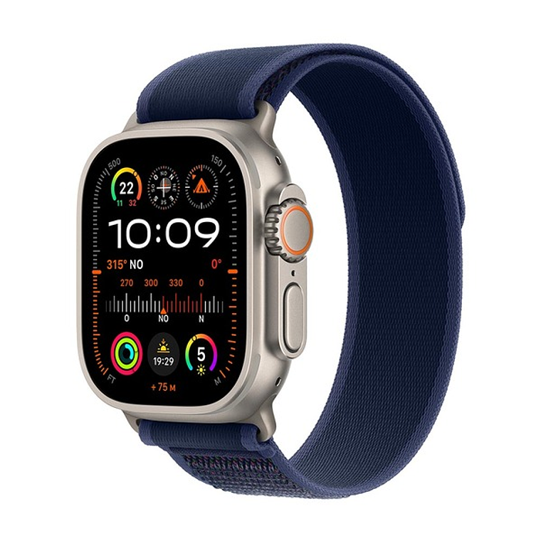 Apple Watch Ultra 2 | 49mm (Titanio natural, correa Blue Trail) Talla S/M 1