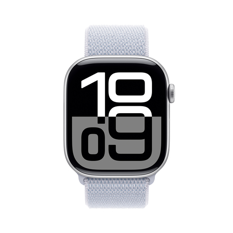 Apple Watch S10 GPS | 46mm (Aluminio plata, correa Blue Cloud Sport) 2
