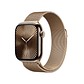 Apple Watch S10 GPS + Cellular | 42mm (Titanio Gold, correa Gold Milanese) - Miniatura 1