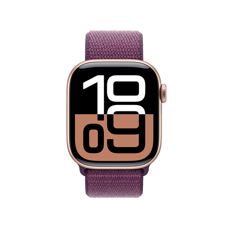 Apple Watch S10 GPS + Cellular | 42mm (Aluminio Rose Gold, Correa Plum Sport) 2