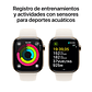 Apple Watch S10 GPS + Cellular | 46mm (Aluminio Rose Gold, correa Light Blush Sport) Talla M/L - Miniatura 7