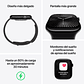 Apple Watch S10 GPS + Cellular | 46mm (Aluminio Rose Gold, correa Light Blush Sport) Talla M/L - Miniatura 8