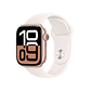 Apple Watch S10 GPS + Cellular | 46mm (Aluminio Rose Gold, correa Light Blush Sport) Talla S/M - Miniatura 1