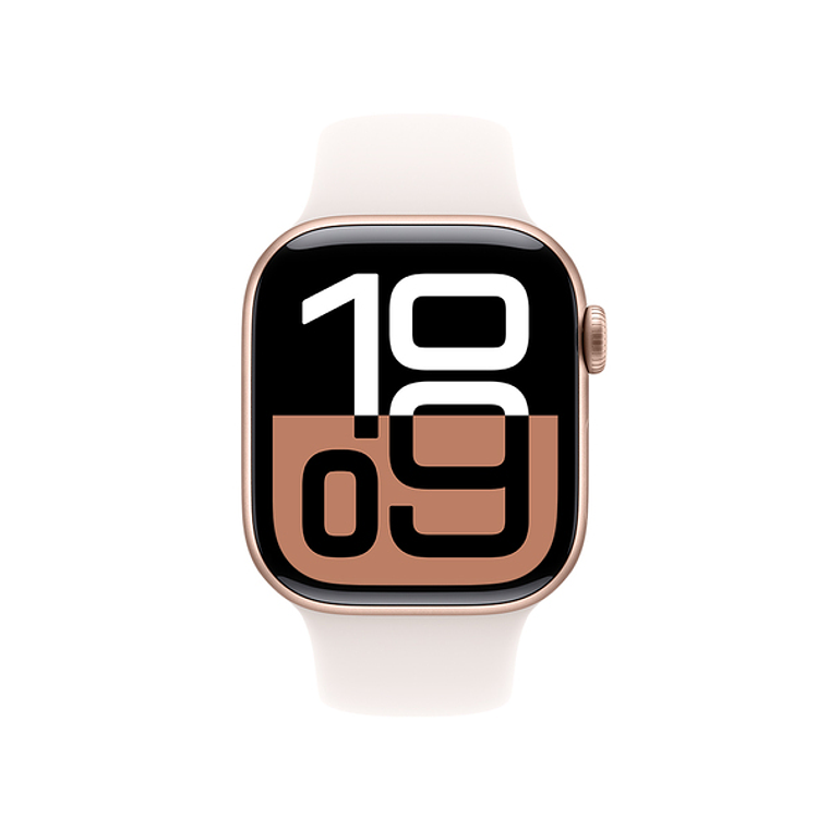 Apple Watch S10 GPS + Cellular | 46mm (Aluminio Rose Gold, correa Light Blush Sport) Talla S/M 2
