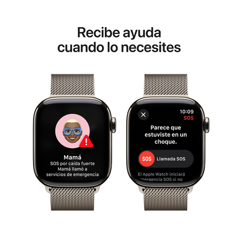 Apple Watch S10 GPS + Cellular | 42mm (Titanio slate, correa Slate Milanese) 6