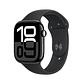Apple Watch S10 GPS + Cellular | 46mm (aluminio Jet Black, correa Black Sport) Talla S/M - Miniatura 1