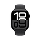 Apple Watch S10 GPS + Cellular | 42mm (aluminio Jet Black, correa Black Sport) Talla S/M - Miniatura 2