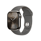 Apple Watch S10 GPS + Cellular | 42mm (titanio natural, correa Stone Grey Sport) Talla M/L - Miniatura 1
