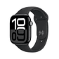 Apple Watch S10 GPS | 42mm (aluminio Jet Black, correa Black Sport) Talla S/M - Miniatura 1