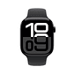 Apple Watch S10 GPS | 42mm (aluminio Jet Black, correa Black Sport) Talla S/M - Miniatura 2