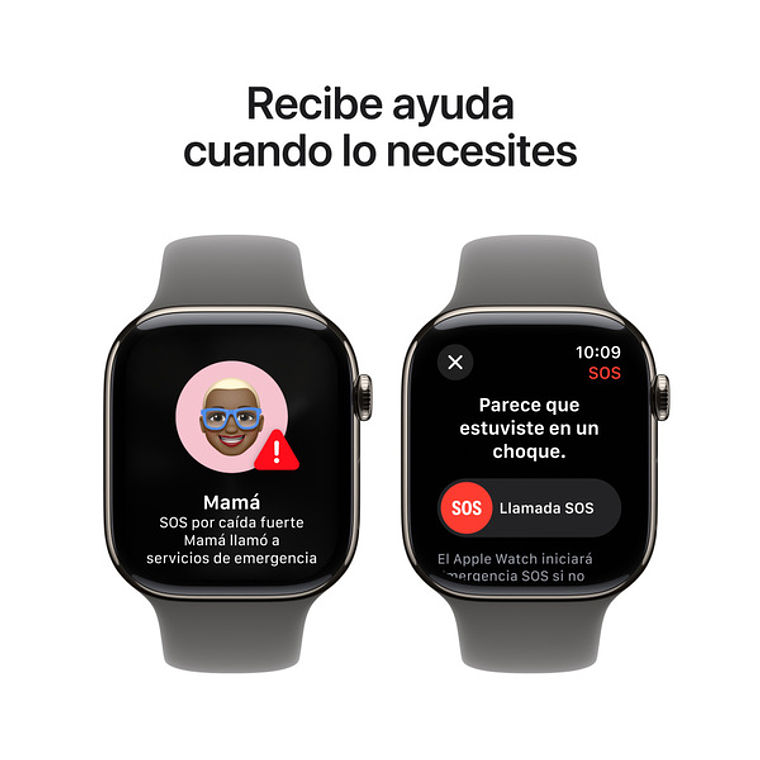Apple Watch S10 GPS | 42mm (aluminio Jet Black, correa Black Sport) Talla S/M 5