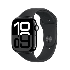 Apple Watch S10 GPS | 42mm (aluminio Jet Black, correa Black Sport) Talla M/L
