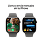 Apple Watch S10 GPS + Cellular | 46mm (titanio slate, correa Black Sport) Talla S/M - Miniatura 6