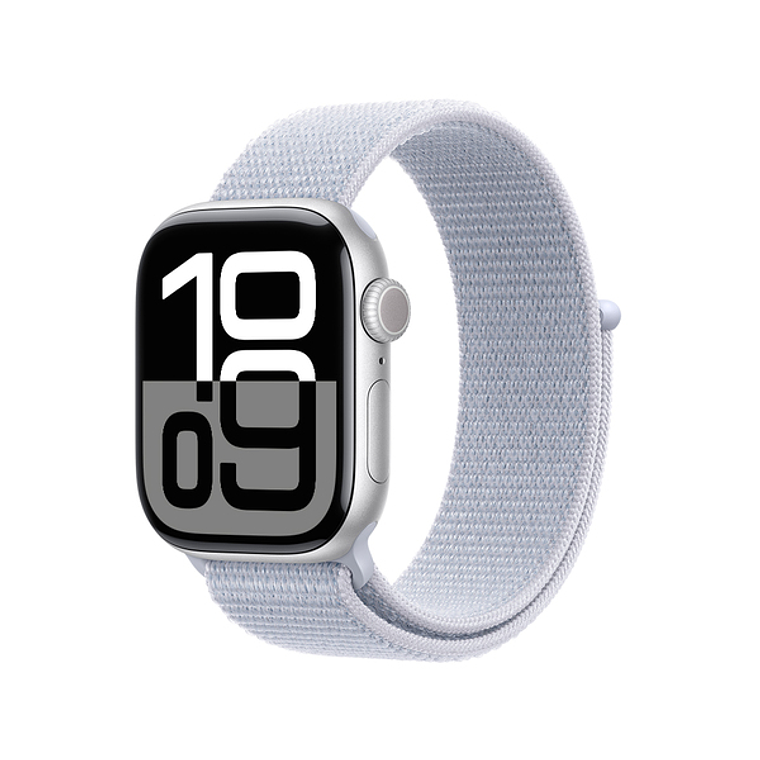 Apple Watch S10 GPS + Cellular | 42mm (aluminio plata, correa Blue Cloud Sport) 1
