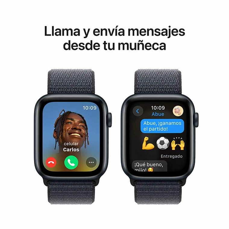 Apple Watch SE GPS | 44mm (aluminio medianoche, correa Ink Sport) 6