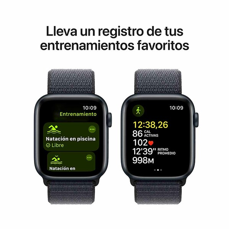 Apple Watch SE GPS + Cellular | 40mm (aluminio medianoche, correa Ink Sport) 4