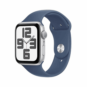 Apple Watch SE GPS + Cellular | 40mm (Aluminio plata, correa Denim Sport) Talla M/L