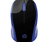 Mouse HP 200 Inalámbrico (Dongle USB, Azul/Negro) - Miniatura 1