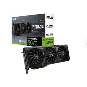 Tarjeta de Video ASUS PRIME NVIDIA GeForce RTX 5070 OC Edition, 12GB GDDR7, 192-bit, 1005 AI TOPs