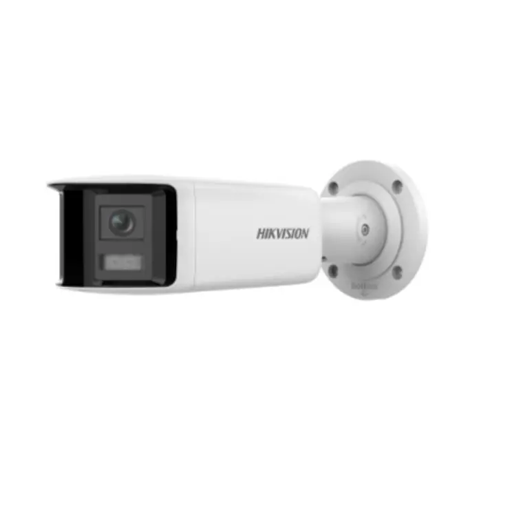 Cámara de red tipo bala fija AcuSense panorámica de 6 MP - Hikvision 1