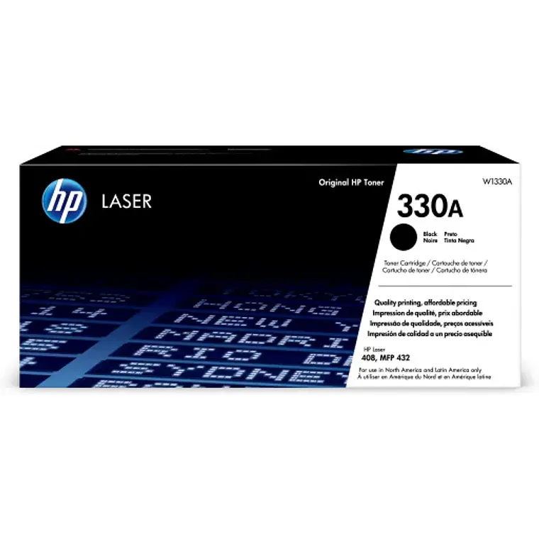 Cartucho de Toner HP 330A color Negro  1
