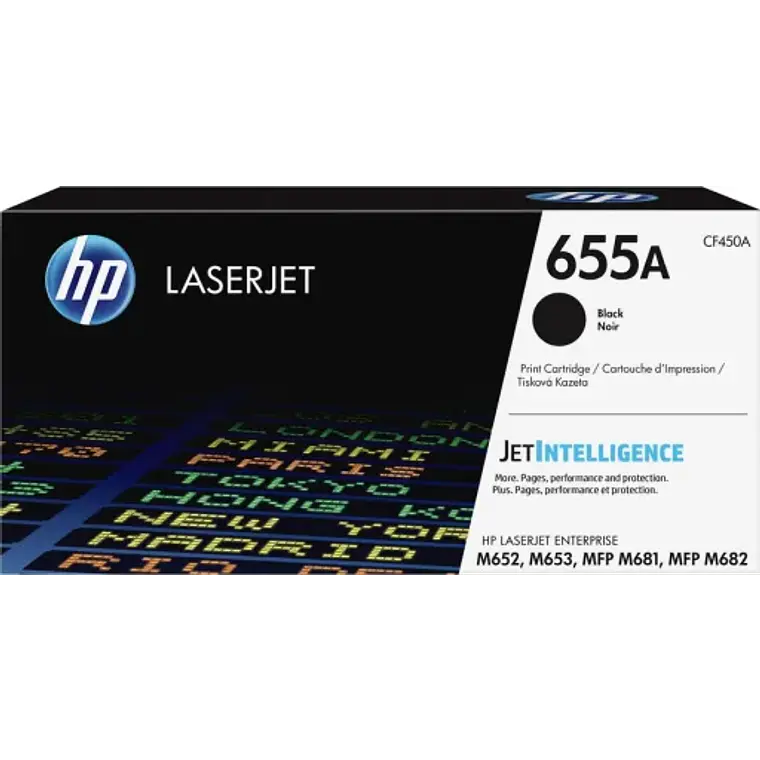 Cartucho de Toner HP 655A Color Negro 1