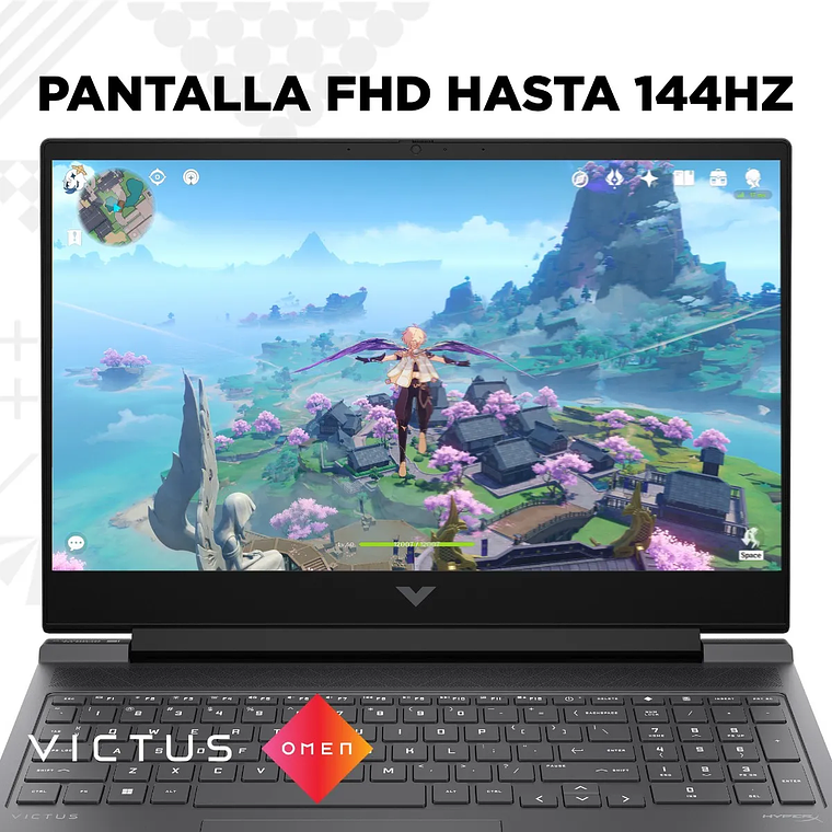 Notebook HP Victus de 16.1“ (Intel i7-14650HX, 32GB Ram, 1TB, RTX 4070, Win11 Home) 4