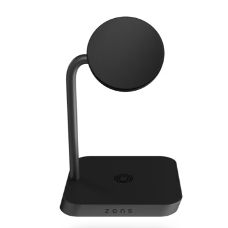 Base de carga 2 en 1 inalambrica Office Charger 2 Zens negra 1