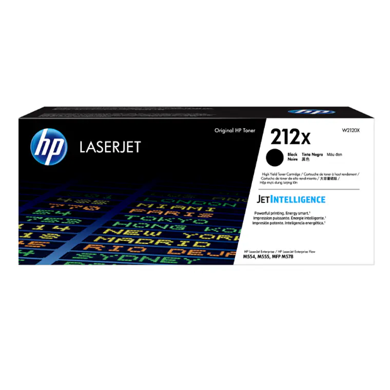 Cartucho de toner HP, color negro 1