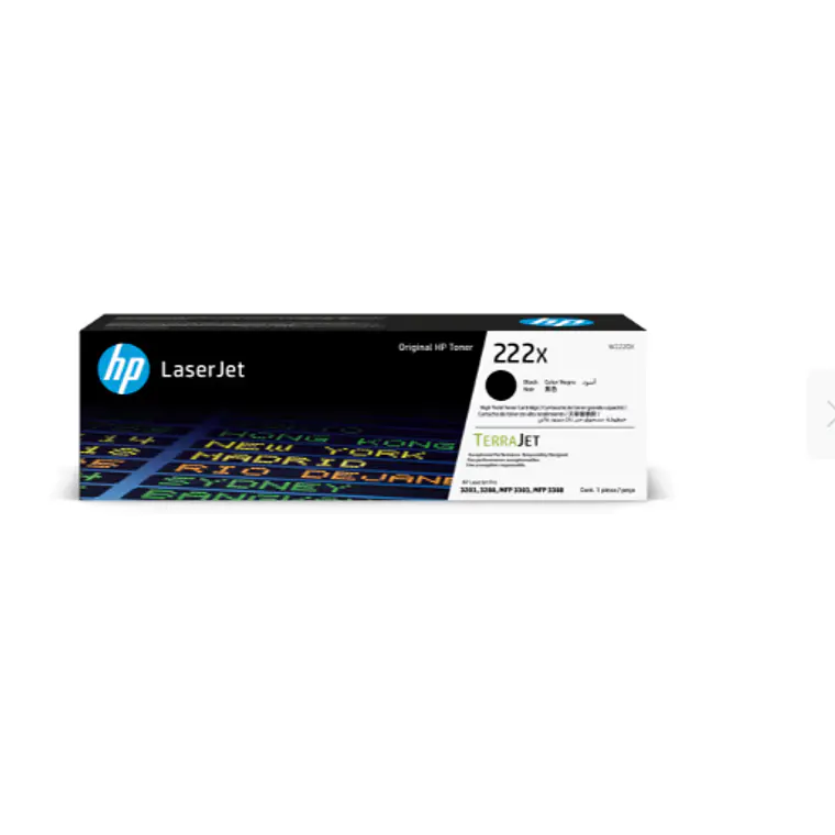 Cartucho de toner HP, color Negro 1