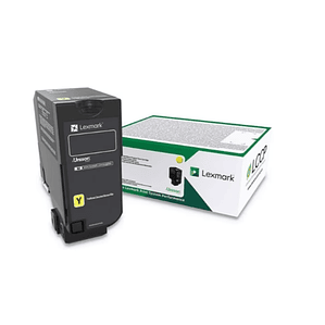 Cartucho de Toner Lexmark, color Amarillo