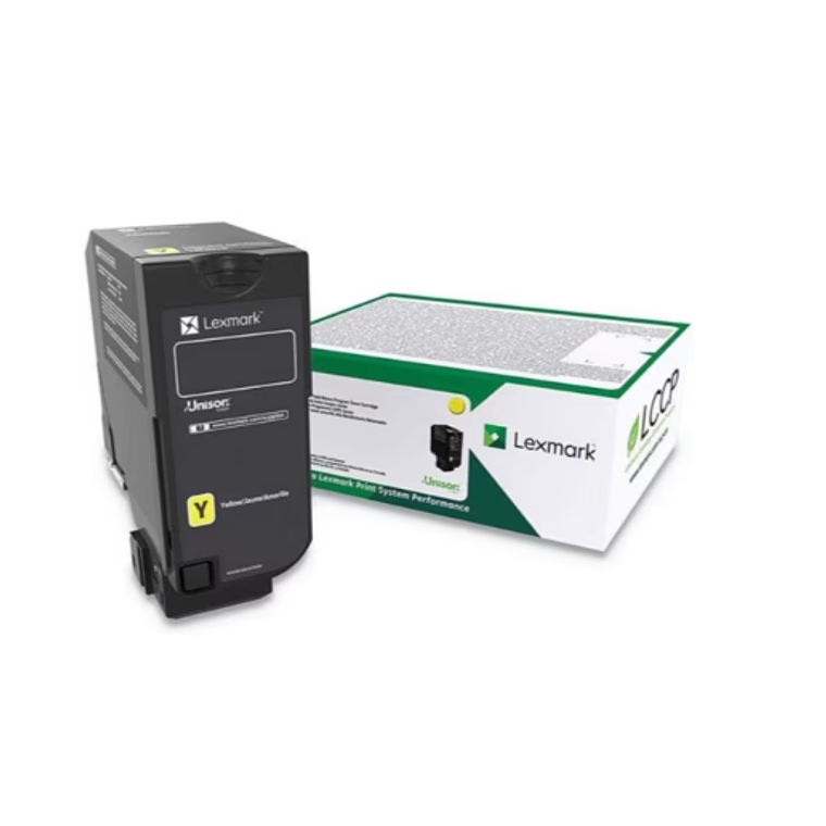 Cartucho de Toner Lexmark, color Amarillo 1