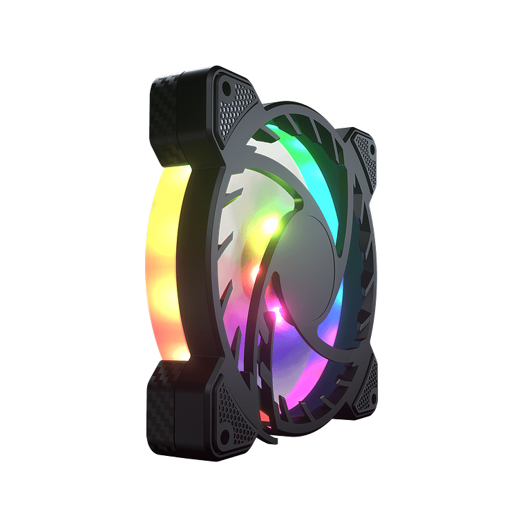 Kit de 3 Ventiladores para PC Cougar Vortex VX, ARGB, 120mm, Color Negro 6