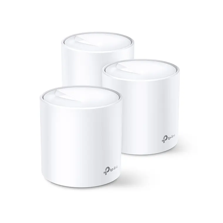 Sistema Wi-Fi TP-LINK Deco X20 (3 enrutadores) 1GbE Wi-Fi 6 - Doble banda 1