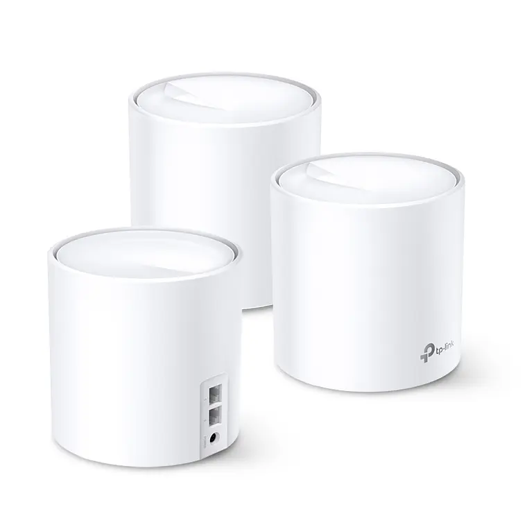 Sistema Wi-Fi TP-LINK Deco X20 (3 enrutadores) 1GbE Wi-Fi 6 - Doble banda 2