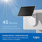 Cámara de Vigilancia 3MP Wi-Fi Solar con Batería Recargable y Detección IA TP-Link Tapo C410 - Miniatura 4