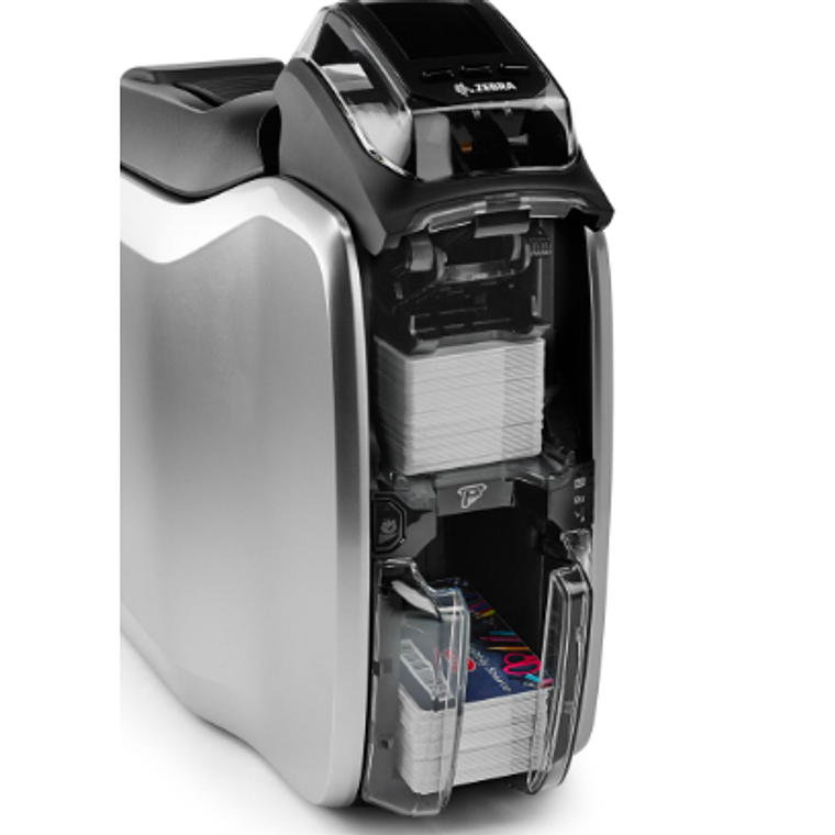 Impresora de Tarjetas Zebra ZC300 (hasta 900 tarjetas x hora, 300 ppp, USB) 4