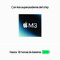 MacBook Air 13.6“ (Chip M3 8Core, GPU 10Core, 24GB Ram, 256GB) Silver - Miniatura 7