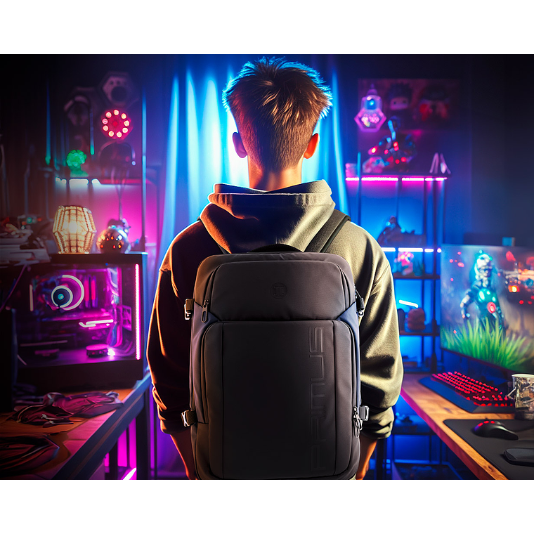 Mochila Gamer para Notebook de hasta 17“ Primus VIATOR GB1 (100% polyester) 6