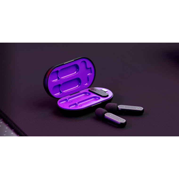 Juego de Micrófonos de solapa inalámbricos con estuche de carga - Primus Gaming 2