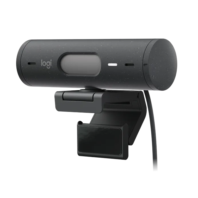 Cámara Web Logitech Brio 500 Color Gráfito 6