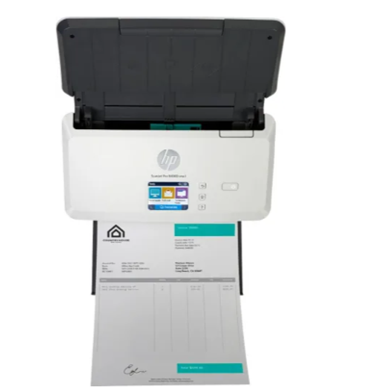 Escáner de Escritorio HP ScanJet Pro N4000 snw1 600dpi 40ppm WiFi LAN USB 1