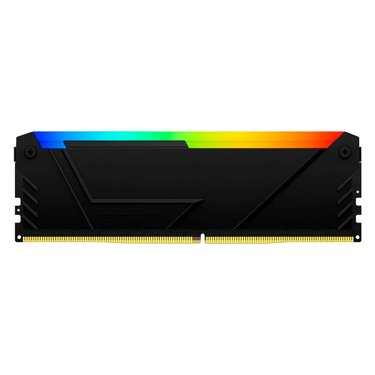 Memoria Ram 8GB DDR4 3200Mhz CL16 Dimm Kingston FURY Beast RGB Non-ECC XMP 4