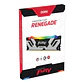 Memoria Ram 32GB (2x16GB) DDR5 6400Mhz CL32 Kingston Fury Renegade Black RGB XMP 3.0 - Miniatura 6
