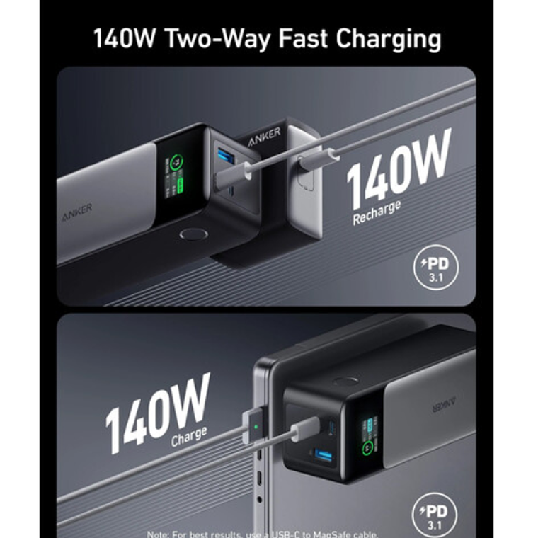 Bateria externa 24.000 mAh | ANKER 737 USB-C  2