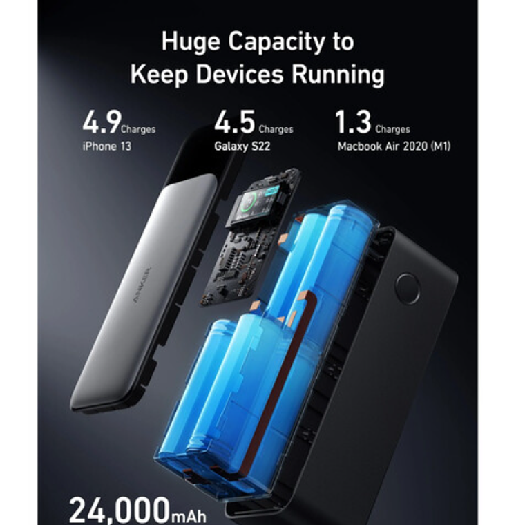 Bateria externa 24.000 mAh | ANKER 737 USB-C  4